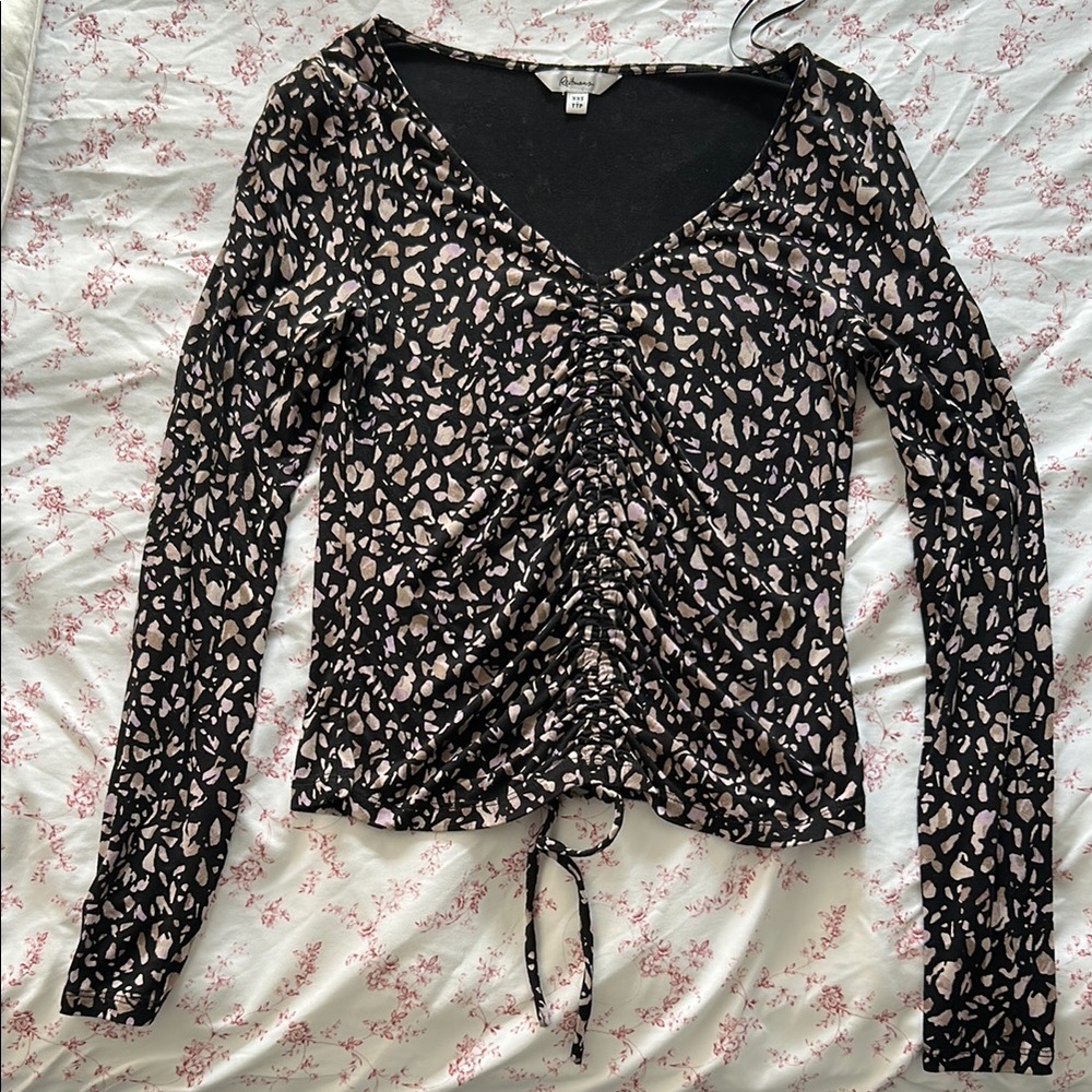 Reitmans Abstract Print Blouse